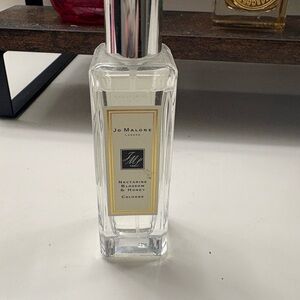 Jo Malone Clear and Silver Candle Holder